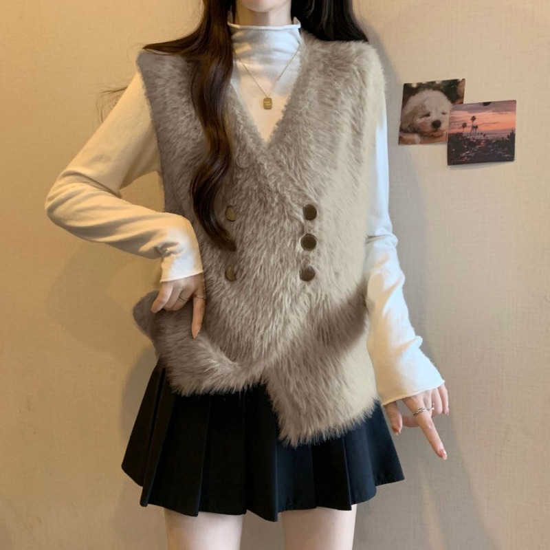Winter Clothing Trends 2025 Women'S - Вязаные жилеты для женщин, кардиган, одежда,
