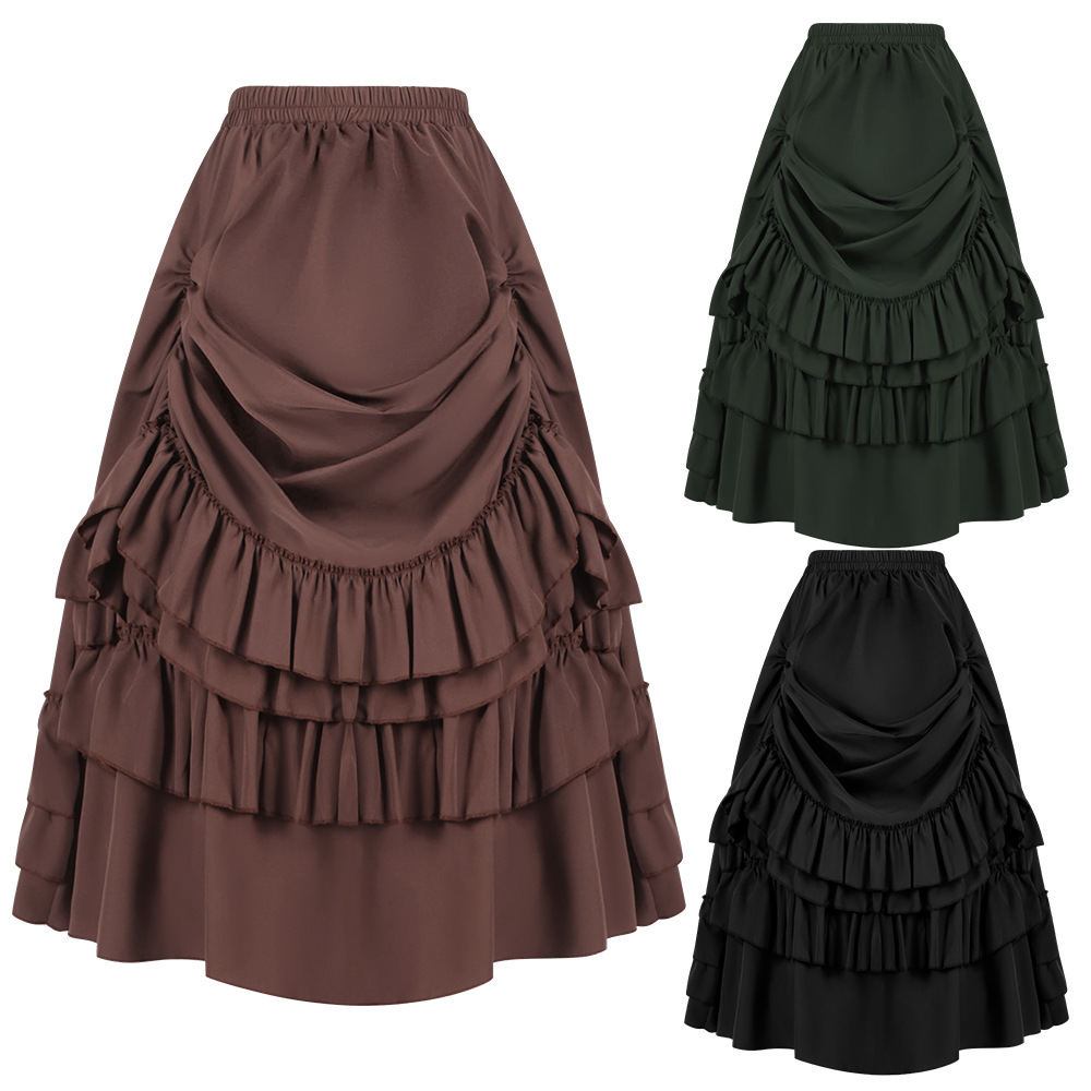 Winter Clothing Manufacturers - Юбка в викторианском готическом стиле, женская,