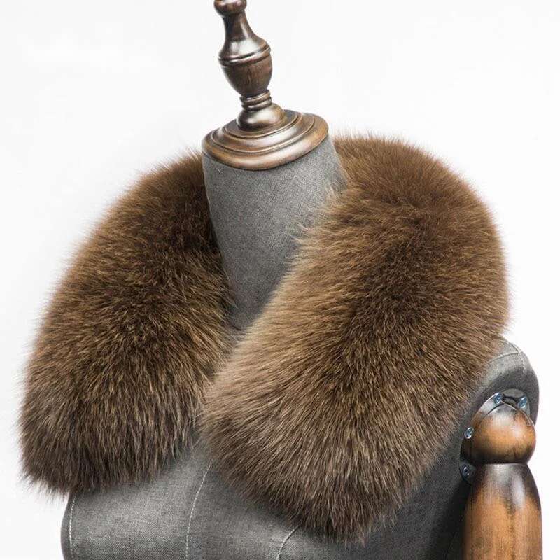 Winter Clothing Fashion - Зимний шарф из натурального лисьего меха