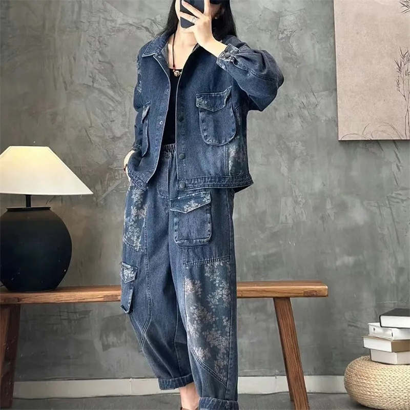 Winter Clothing Pk - Осенняя джинсовая куртка 2025 года, костюмы