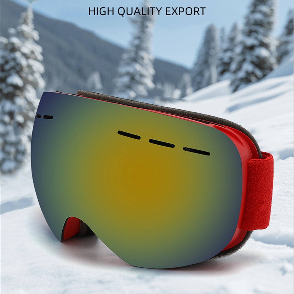 Snow Goggle Uv - Лыжные очки с двойной оправой, защита