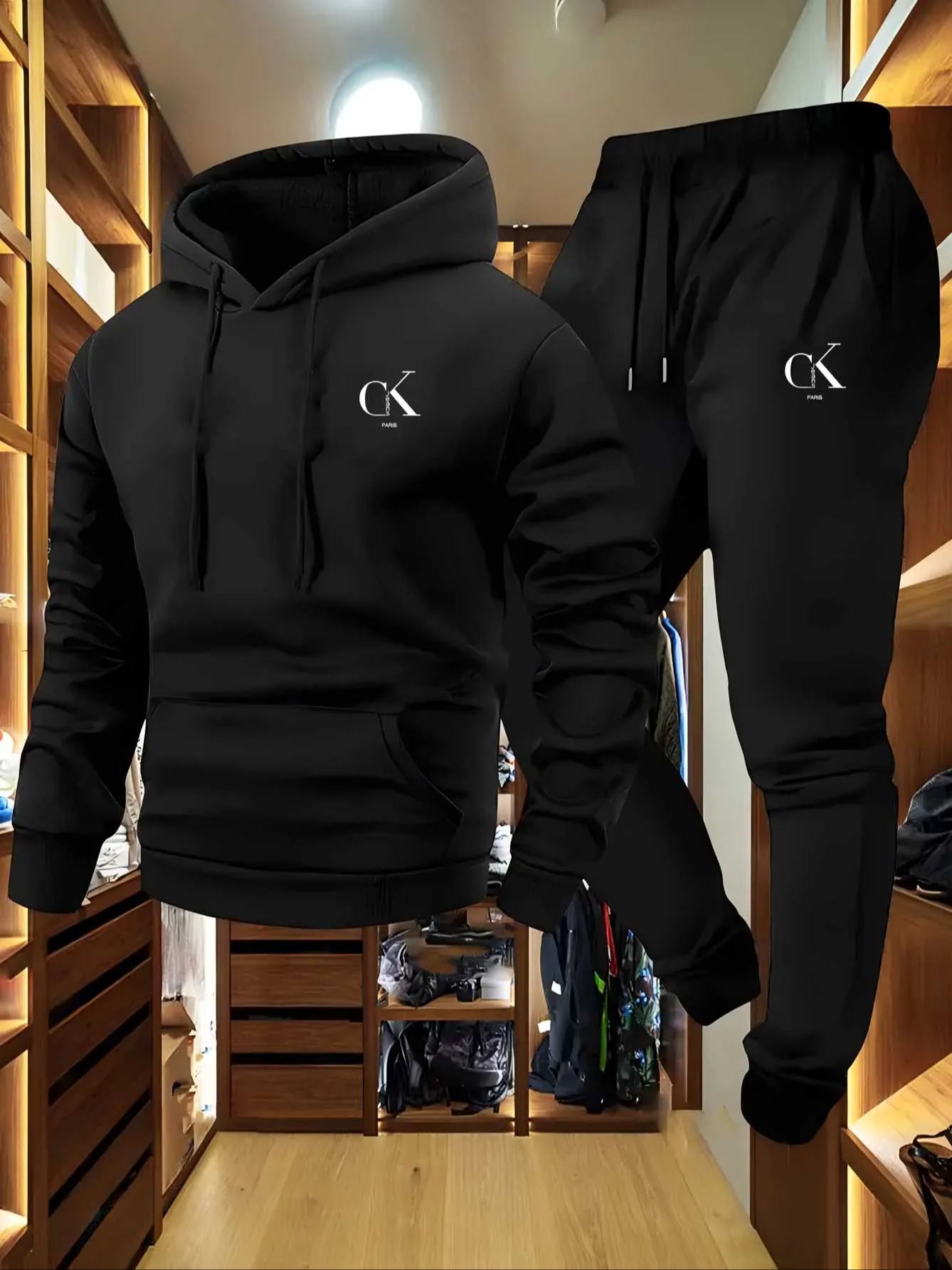 Fleece Hoodie Lined - Горячая новинка осени 2026: Роскошный комплект