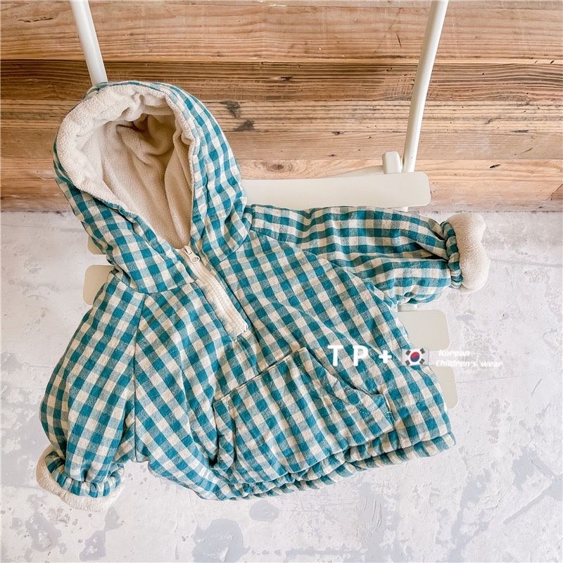 Модная клетчатая детская куртк – обзор и цена Winter Clothing Baby Boy