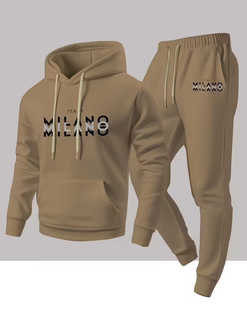 Мужской модный комплект с прин – обзор и цена Winter Clothing Fashion