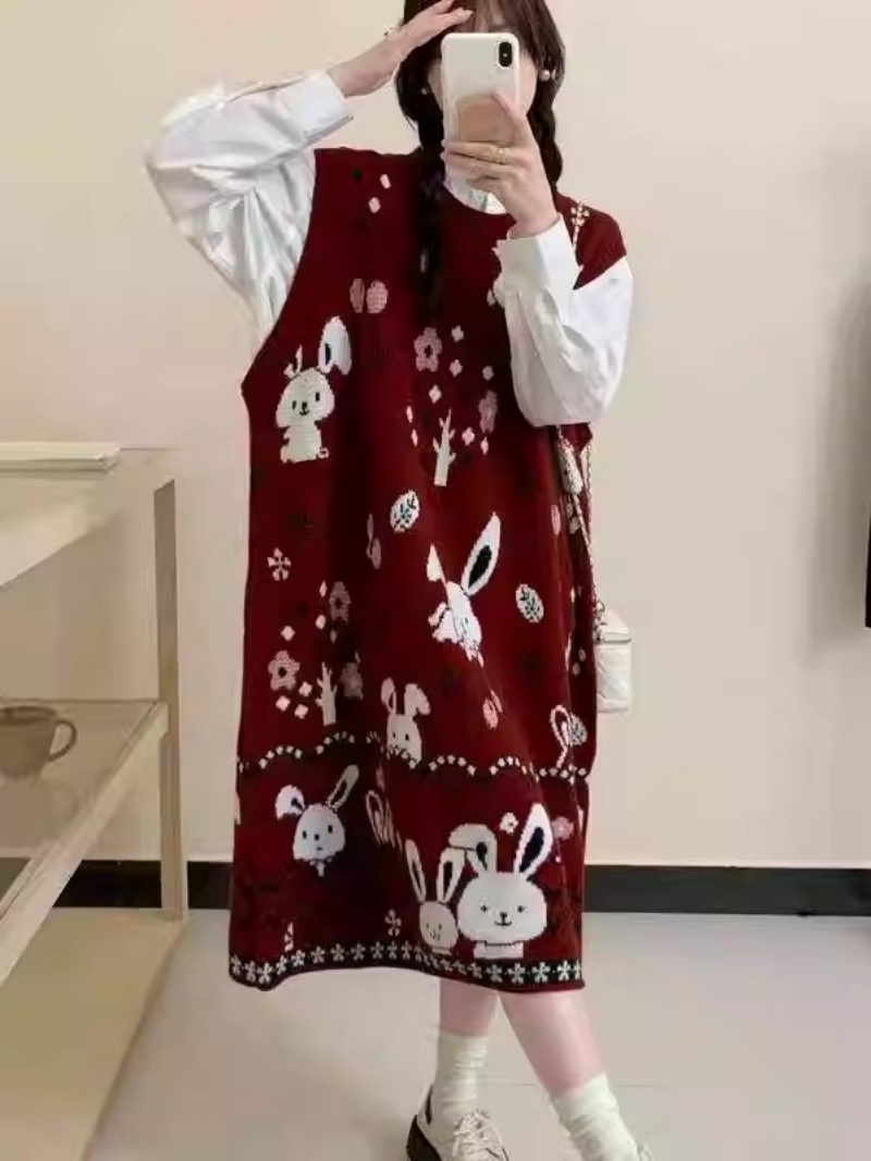 Платье-свитер с рисунком ленив – обзор и цена Winter Clothing Trends 2025 Women'S