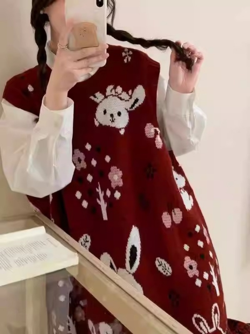 Платье-свитер с рисунком ленив – обзор и цена Winter Clothing Trends 2025 Women'S