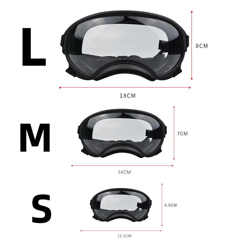 Очки для собак, меняющие цвет, – обзор и цена Snow Goggle Uv