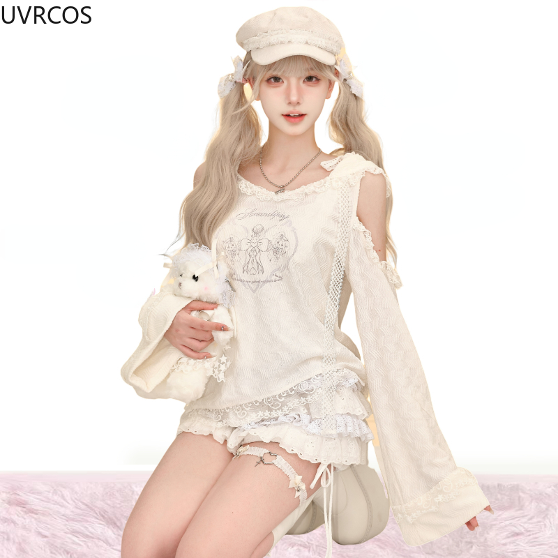 Kawaii Sweet Lolita Style Юбка – обзор и цена Winter Clothing Korea