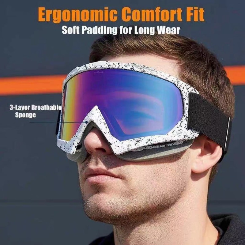Очки для мотокросса увеличенно – обзор и цена Snow Goggle Uv