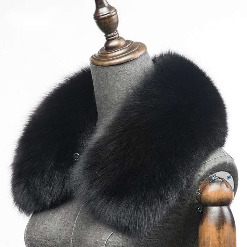Зимний шарф из натурального ли – обзор и цена Winter Clothing Fashion