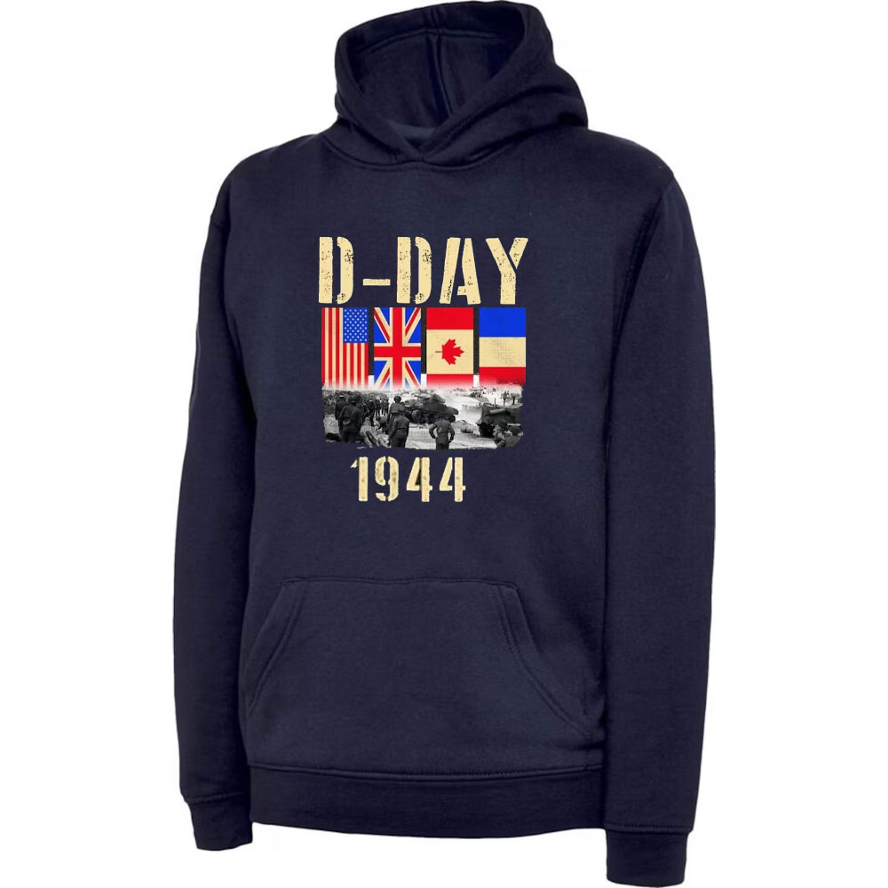 Толстовка с капюшоном D-Day, д – обзор и цена Winter Clothing Uk