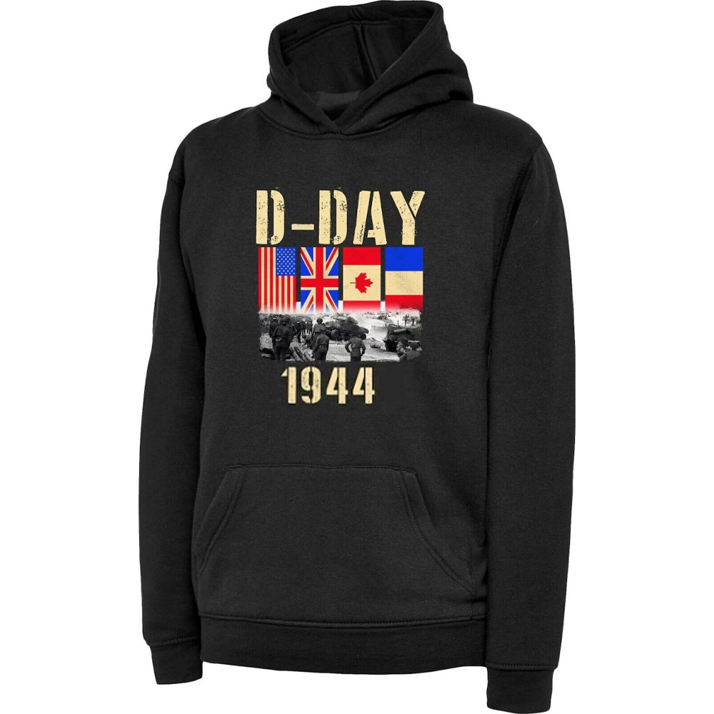 Толстовка с капюшоном D-Day, д – обзор и цена Winter Clothing Uk