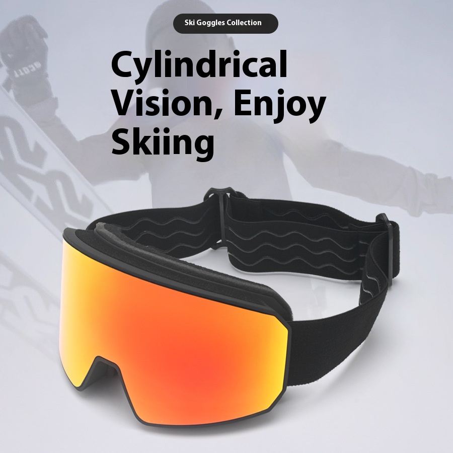 Лыжные очки, двухслойные проти – обзор и цена Snow Goggle Uv