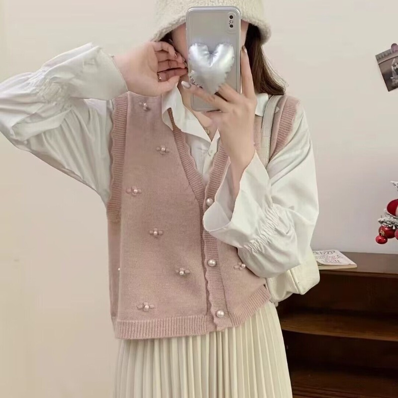 Розовые вязаные жилеты для жен – обзор и цена Winter Clothing Trends 2025 Women'S
