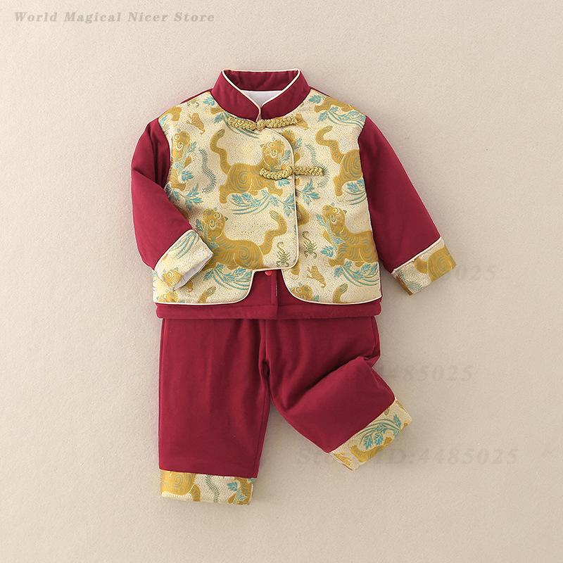 Осенне-зимний толстый костюм Т – обзор и цена Winter Clothing Baby Boy