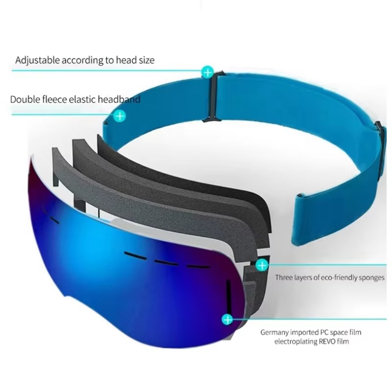 Лыжные очки для занятий спорто – обзор и цена Snow Goggle Uv