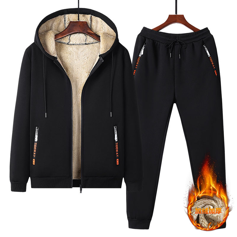 Мужской спортивный костюм с фл – обзор и цена Fleece Hoodie Lined