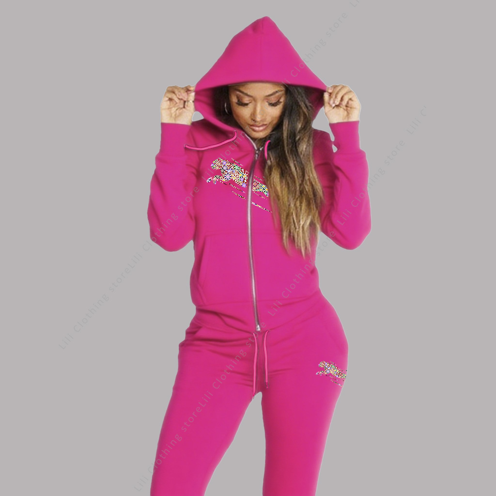 Женский спортивный костюм, эст – обзор и цена Fleece Hoodie Lined